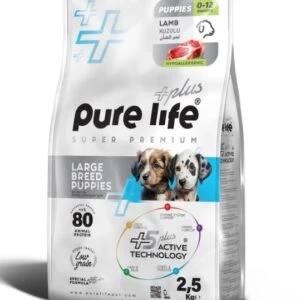 Pure Life Plus Büyük Irk Kuzu Etli Yavru Köpek Maması 2.5 Kg | Sağlıklı ve Dengeli Beslenme Çözümü