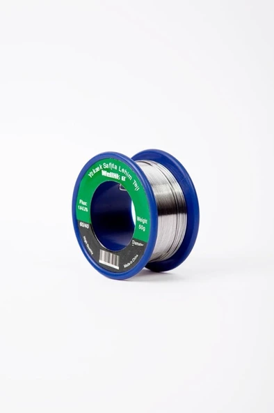 WellHise 0,8 mm 50 gr %60 KALAY %40 KURSUN Lehim Teli
