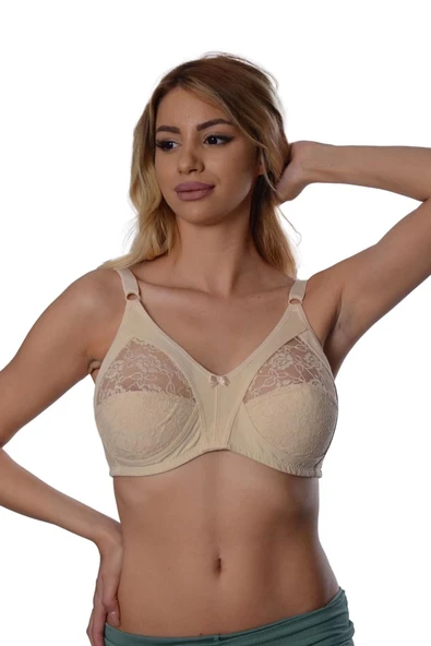 Ten Dantelli Toparlayıcı Sütyen - 503 - 4