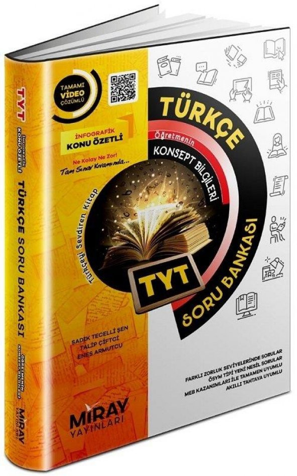 TYT Türkçe Konu Özetli Soru Bankası Miray Yayınları