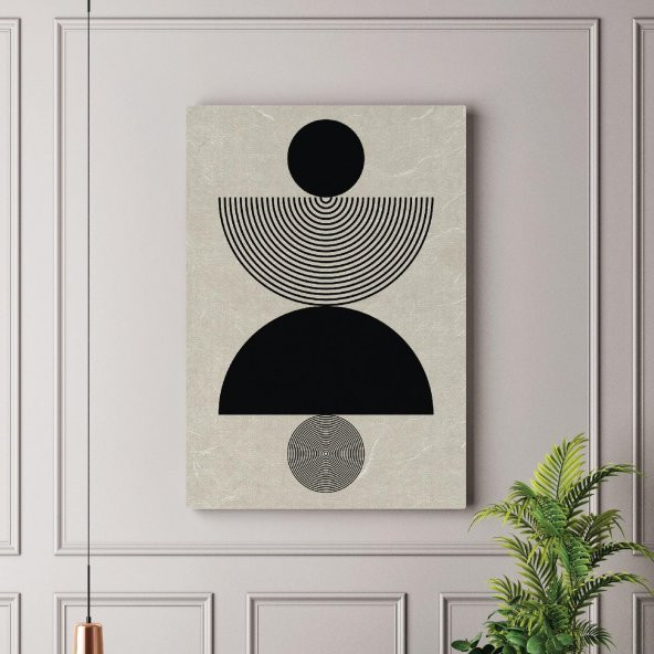 Dijitalya | Geometrik Soyut Dekoratif Kanvas Tablo