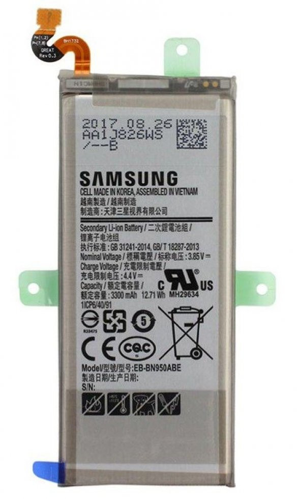 Elvita Samsung Galaxy Note 8 Batarya Pil 3300mAh