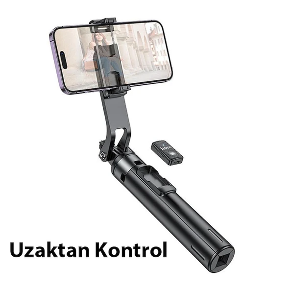 HOCO K21 Uzaktan Kumandalı Tripod Selfie Çubuğu - 3