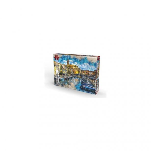 Laço Kids Martigues Kasabası Puzzle 500 Parça LC7307