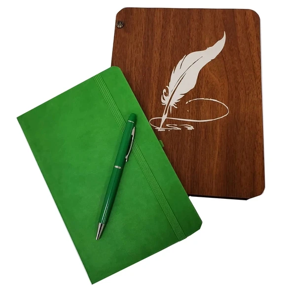 Ahşap Kutulu Hediyelik Vip Set - 1