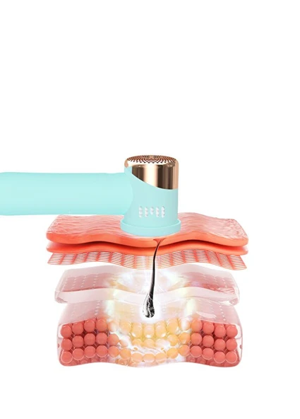 Foreo PEACH 2 go Arctic Blue - Resim 7