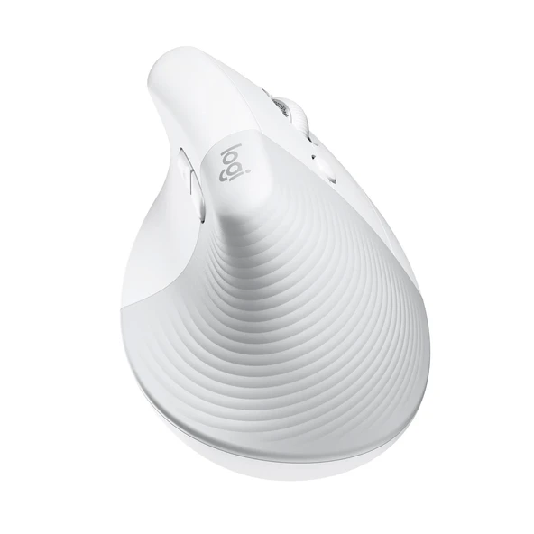 LOGİTECH LİFT SESSİZ KABLOSUZ ERGONOMİK DİKEY MOUSE BEYAZ 910-006475 - 2