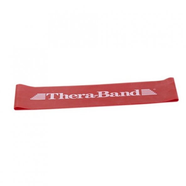 TheraBand® Loop 7,6 cm X 20,5 cm Orta, Kırmızı