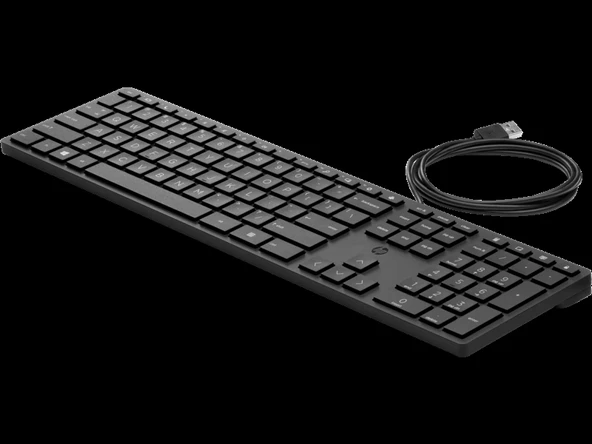 HP 320K KABLOLU KLAVYE SİYAH 9SR37AA - 2