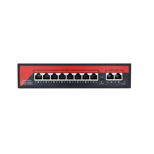 EZCOOL EZ-08PSE 8PORT 8FE+2FE MEGABIT POE SWITCH 120W ürün görseli