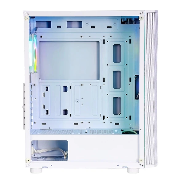FRISBY CM-106 650W 80+ ARGB FAN MESH BEYAZ KASA - 5