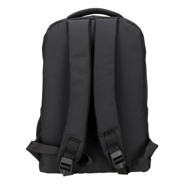 PLM BERGAMIN NOTEBOOK SIRT ÇANTASI SİYAH 15.6 - Resim 8