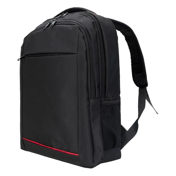 PLM BERGAMIN NOTEBOOK SIRT ÇANTASI SİYAH 15.6 - Resim 7