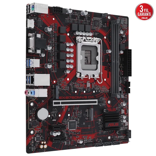 ASUS EX-B760M-V5 D4-CSM 5333MHz(OC) M.2 HDMI VGA mATX 1700p - 6