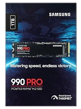 1TB SAMSUNG 990 PRO 7450/6900MB/s M.2 NVMe MZ-V9P1T0BW (Resmi Distribütör Garantili) - 2