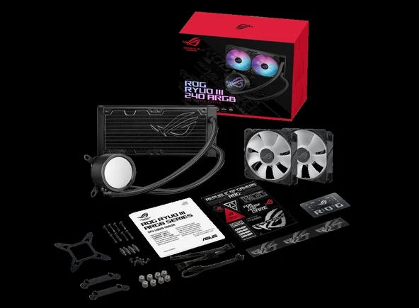 ASUS ROG RYUO III 240 ARGB 240MM SIVI SOĞUTUCU - 8