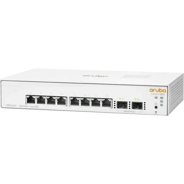HPE ARUBA JL680A 1930-8G 8PORT 10/100/1000 YÖNETİLEBİLİR SWITCH - Resim 2