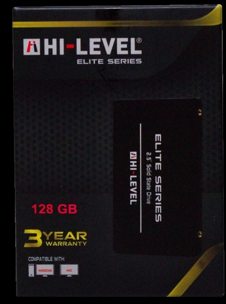 128GB HI-LEVEL HLV-SSD30ELT/128G 2,5 560-540 MB/s ürün görseli 1