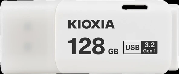 128GB USB3.2 GEN1 KIOXIA BEYAZ USB BELLEK LU301W128GG4 - 2