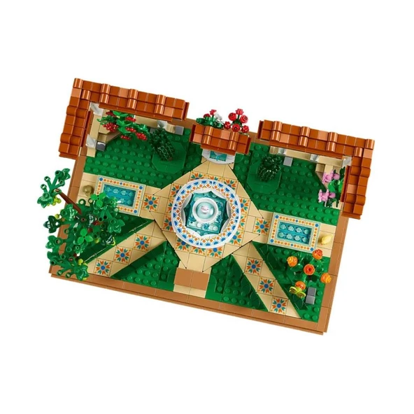 Nessiworld 10359 Lego icons Çeşmeli Bahçe - Fountain Garden 1302 parça +18 yaş - 5