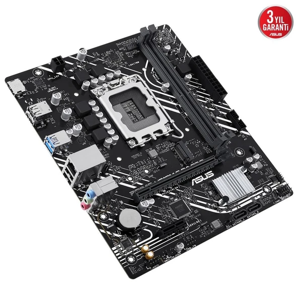 ASUS PRIME H610M-F D4 R2.0 DDR4 3200MHZ MATX - Resim 3