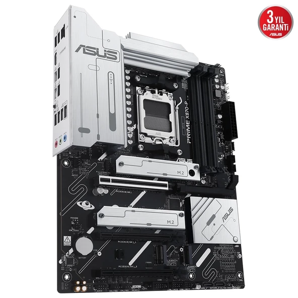 ASUS PRIME X870-P AMD X870 SOKET AM5 DDR5 8000+(OC - 10