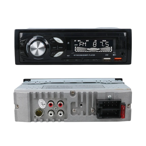 CARSTAR CS-107 7 RENKLİ ÇİFT USB/SD/FM/AUX/BLUETOOTH KUMANDALI OTO TEYP 4X60 WATT - 2