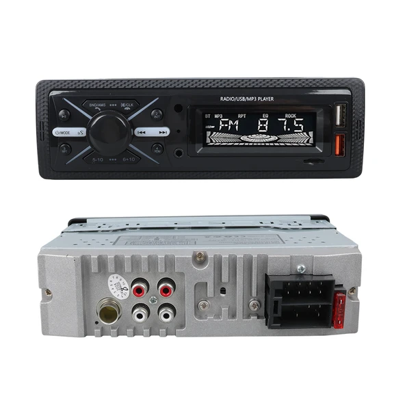 CARSTAR CS-960 7 RENKLİ ÇİFT USB/SD/FM/AUX/BLUETOOTH KUMANDALI OTO TEYP 4X60 WATT - 2