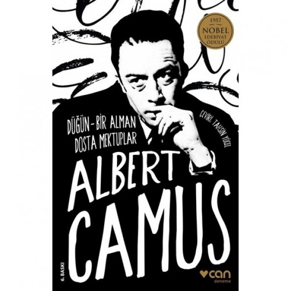 Can Düğün - Bir Alman Dosta Mektuplar (Yeni Kapak) Albert Camus