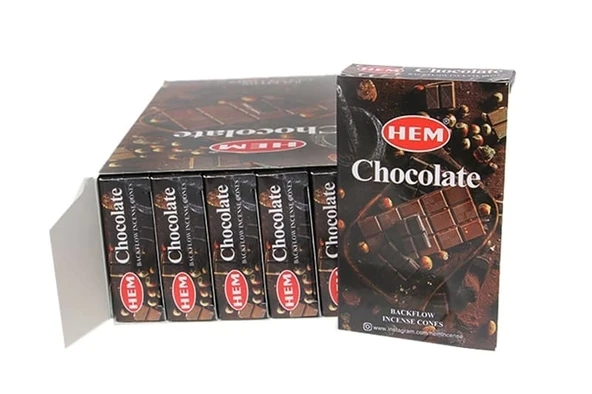Chocolate Back Flow Cones 10'lu - Resim 3