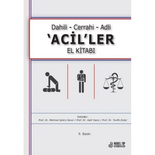Dahili - Cerrahi - Adli -Aciller El Kitabı 9. Baskı