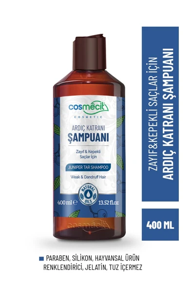 Cosmecit Ardıç Katranı Şampuanı 400 Ml - 1