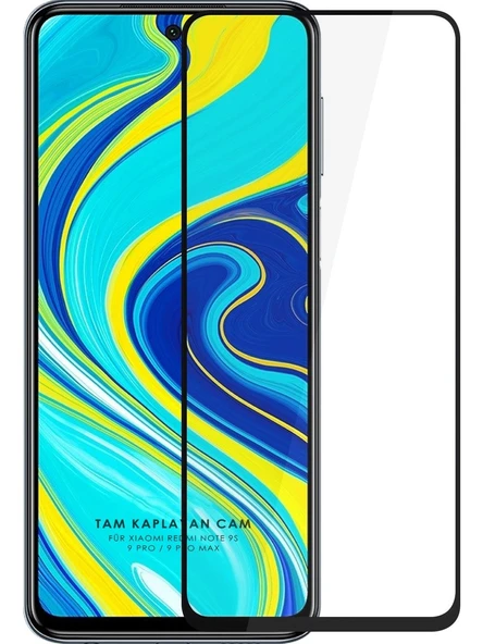 Xiaomi Redmi Note 9S Seramik Ekran Koruyucu Siyah