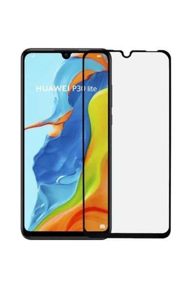 Huawei P30 Lite Seramik Ekran Koruyucu Siyah