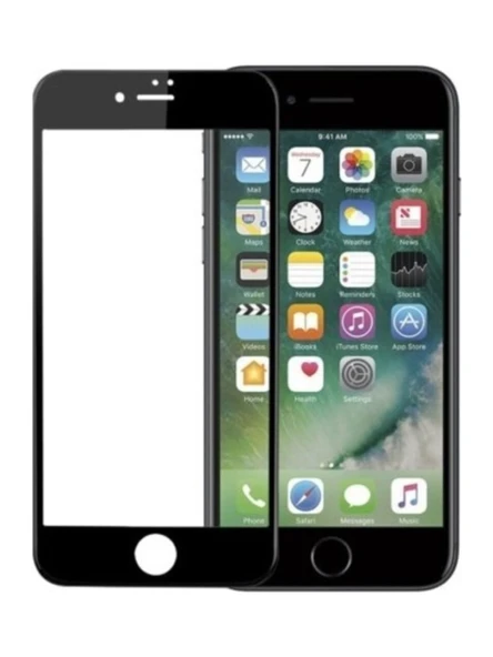 Apple iPhone 8 Plus Seramik Ekran Koruyucu Siyah