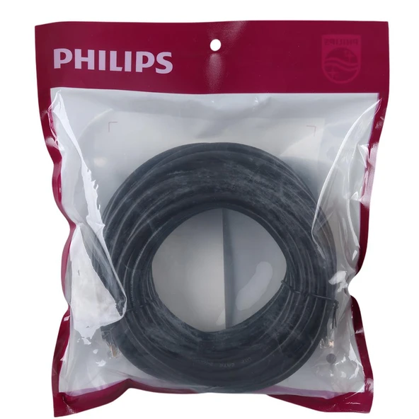 Philips Cat6 15 Metre Patch Network Ethernet Kablosu Jack Soketleri Takılı Hazır İnternet Kablosu Jak Kablo - 6