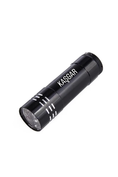 Süper Parlak 9 Ledli Metal Mini El Feneri - 3