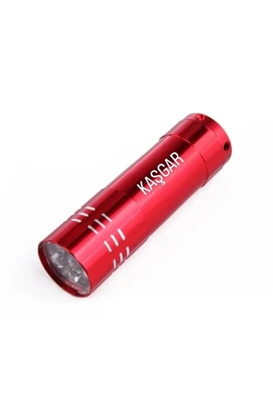 Süper Parlak 9 Ledli Metal Mini El Feneri - 4