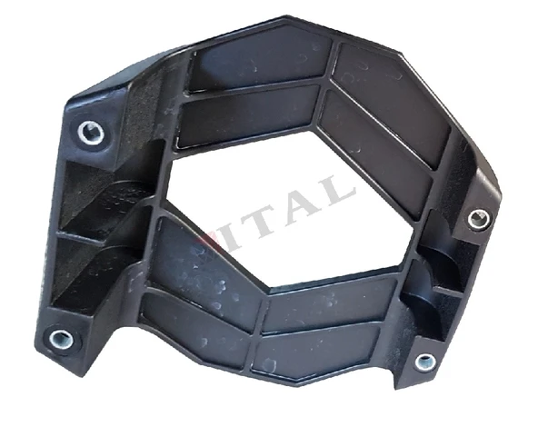 MOTORLU TIRPAN ALT SEHPA DEPO KORUYUCU HYUNDAI HYX52 YAN 4 DELİKLİ ORJİNAL - Resim 2