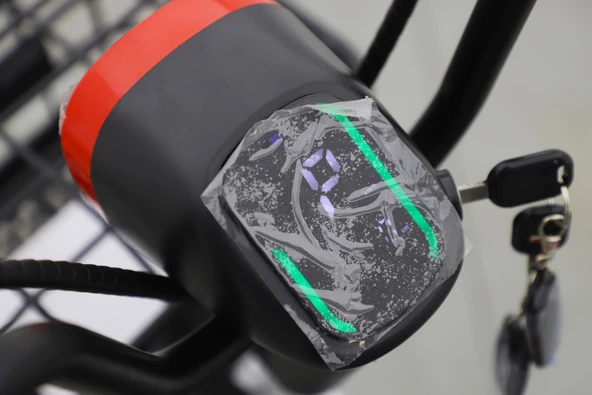 Karoval Kitty Elektrikli Motosiklet - Kırmızı - 11