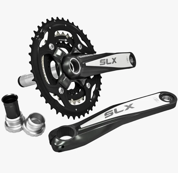 Shımano SLX FC-M660 - 175MM 42X32X24T Shımano SLX 3'lü Aynakol Hollowtech Orta Göbek Dahil ürün görseli