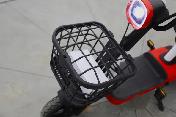Karoval Kitty Elektrikli Motosiklet - Kırmızı - 8