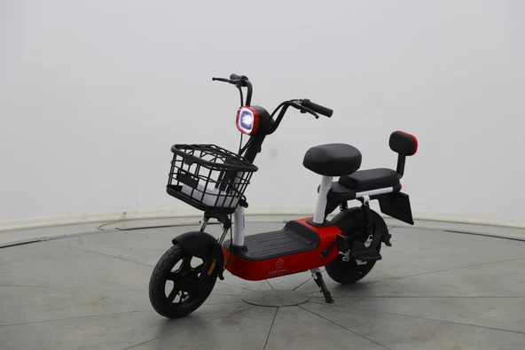 Karoval Kitty Elektrikli Motosiklet - Kırmızı - 3