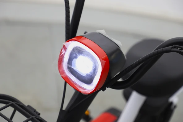 Karoval Kitty Elektrikli Motosiklet - Kırmızı - 10