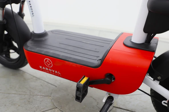 Karoval Kitty Elektrikli Motosiklet - Kırmızı - 9