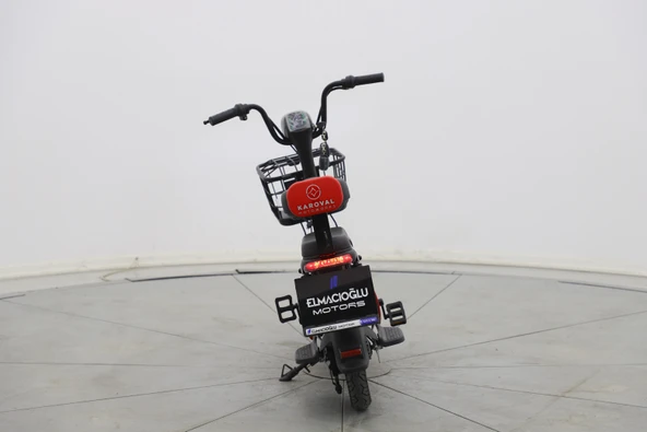 Karoval Kitty Elektrikli Motosiklet - Kırmızı - 6
