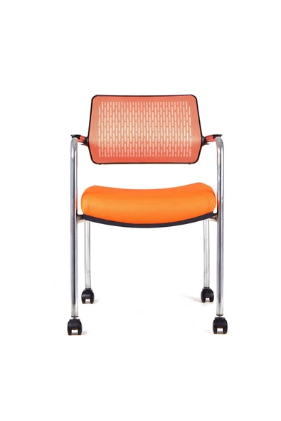 Koltukstilim   Carmel Turuncu Fileli Çalışma Koltuğu Ofis Koltuğu ürün görseli