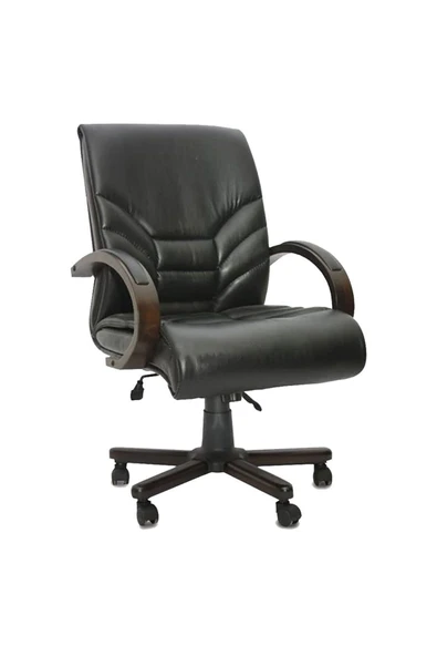 Koltukstilim   Elegance Ahşap Deri Şef Koltuğu ürün görseli