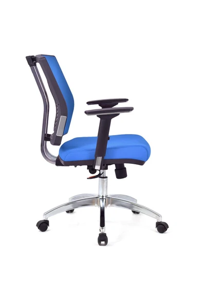 Koltukstilim   Mita Mavi Krom Fileli Çalışma Koltuğu Ofis Koltuğu - Resim 3