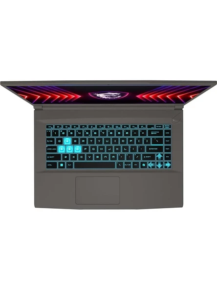 MSI THIN 15 B12UC-2636XTR i5-12450H 16GB DDR4 RTX3050 GDDR6 4GB 512GB SSD 15.6" FHD 144Hz Fdos NB - Resim 3